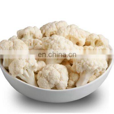 High quality cauliflower frozen