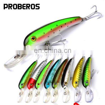 11.5cmLure bait hard bait14gFake bait lure fresh water weever plastic hook riple-ash zero arise minnow