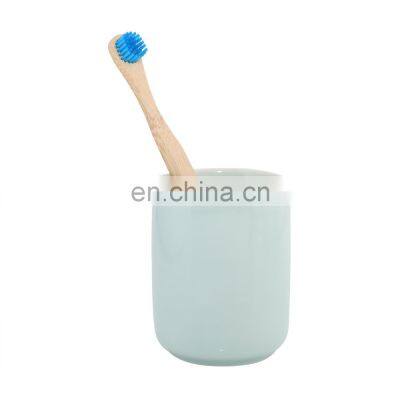 100% organic biodegradable  portable mini baby bamboo toothbrush with Custom Logo