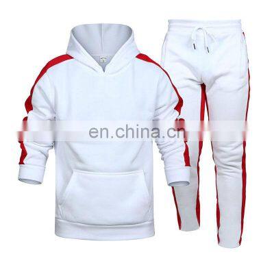 Wholesale custom brand men's casual sports long-sleeved plus size hooded sweater pullover mens plus size jacket