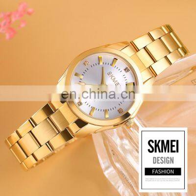 Skmei 1620 Fashion Elegant Alloy Case Quartz Watch Relogio Feminino Ladies Watches