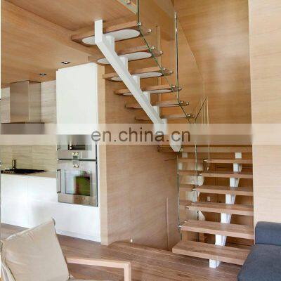 modern building white u stairs stainless steel staircase design for home