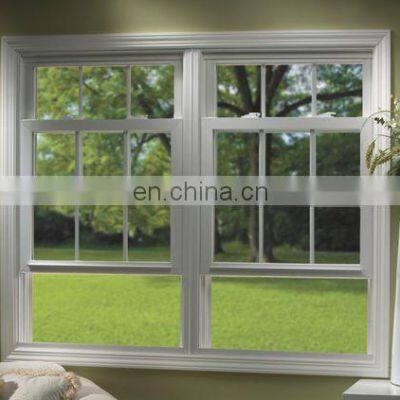 AS2047 Powder Coated Finished White Frame Extrusion up Down Sliding Glass Aluminum Windows
