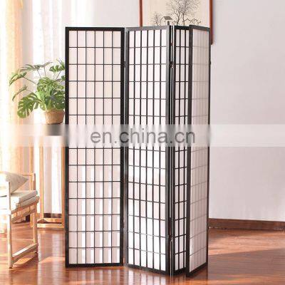 4 Panel Shoji Screen Room Divider 6 Panel Black