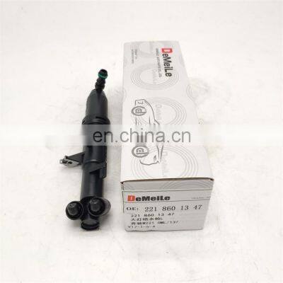 High pressure headlight washer spray nozzle 61677377668 right headlamp washer nozzle for F10 F07