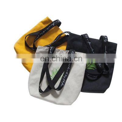 Recycled Large Cotton Canvas Beach Tote Bag With Zip photo-5