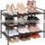 3 Layer Modern Mens Custom High Heels Organizer Holder Store Storage Stand Shoes Display Rack