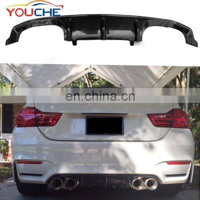 F80 diffuser carbon Fiber Rear Bumper Diffuser for BMW M3 F80 M4 F82 F83 2014-2017