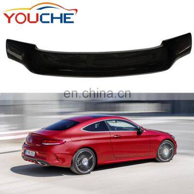 R style rear spoiler auto spoiler for Mercedes Benz C class W205 2 door coupe 2015-2018 Trunk Boot Lip