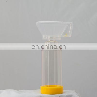 Hot sales aero chamber with silicone mask for asthma inhaler