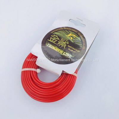 Good Quality 2.0mm 2.4mm 2.7mm Nylon Grass Weed Trimmer Line For Brush Cutting 15m Card Head Packing photo-5
