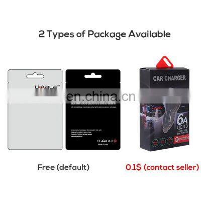 Car Charger 3.0 QC 3.0 Dual USB Quick Charging Adapter Car-Charger Type For Micro USB C Cable Phone Charger photo-4