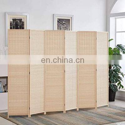 Eco friendly  Rattan Cane Webbing Divider Foldable Screen Room Divider for decor furniture from distributor in Viet Nam