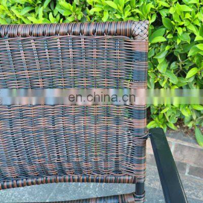 Stock Outdoor & Indoor PE Rattan Bar Stool Chair For Sale photo-4