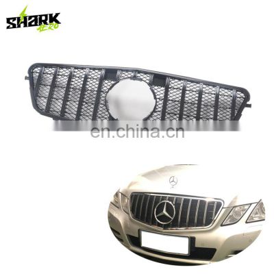 For Mercedes Benz E-Class W212 Gt Grille Mesh Chrome Black Panamericana Gtr Front Car Grill