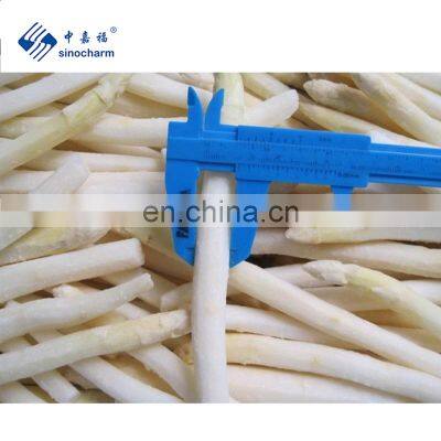 2022 BRC-A approved IQF White Asparagus Cut Frozen White Asparagus