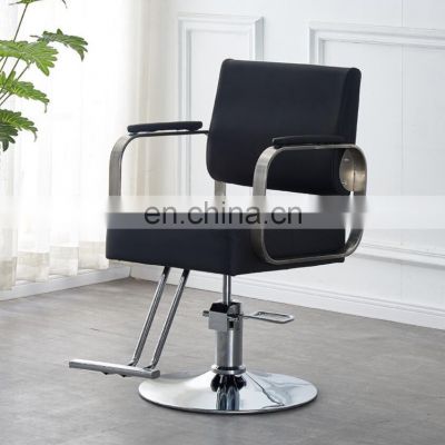 Cheap high quality beauty salon furniture black sets barber chair