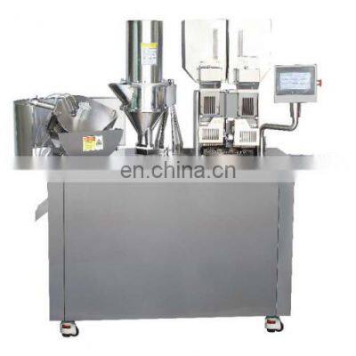 New Type Semi Automatic Double Head Cephalosporin Hard Gelatin Pill Empty Capsule Filling Machine With GMP Standard photo-2