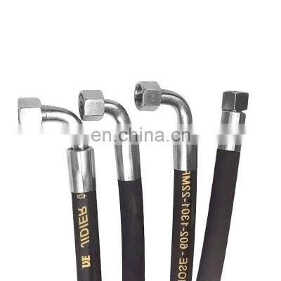 Factory Price Steel Wire Braided Hydraulic Rubber Hose Fittings And Hydraulic Hose Assemblies