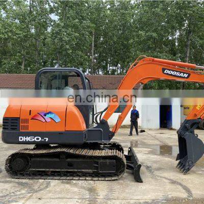 Doosan mini excavator dh60-7 , Used doosan excavators , Doosan dh55 dh60 dh80 dh120