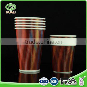 Factory custom 2oz single wall material export cold soft drink beverage paper cup