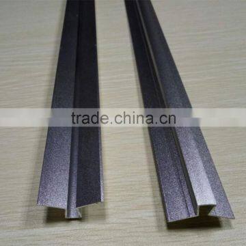 Popular Customized Sandblasting Bright Silvery Aluminium Profile for Ruler photo-5