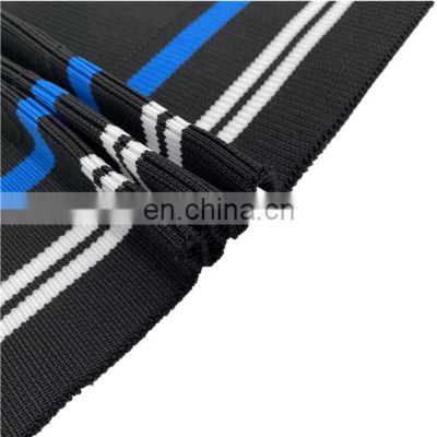 characteristic high stretch polo collar fabric knitted cuff for clothing