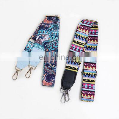 Low MOQ Durable Bag Straps Crossbody Shoulder Bag Straps Belt Jacquard Bag Strap For Purse Handbag