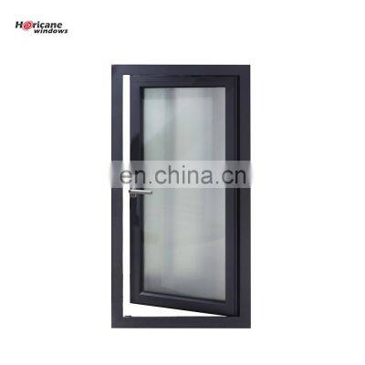 Aluminum casement window