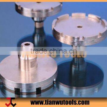High abrasive forming milling tools for granite and other material