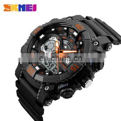 unisex New design multifunction skmei 1228 dual time men watch cheap wholesale