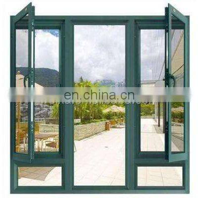 Windows Casement With Glass Windows Aluminum Profile European Commercial Double Glazed Window photo-3