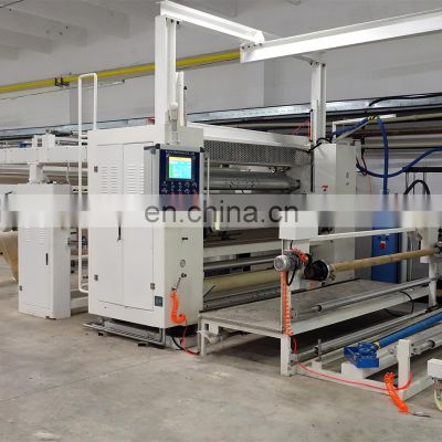 Hot melt PUR nonwoven laminating machine for film with nonwoven lamination