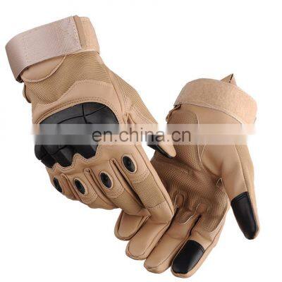 High Quality Custom Motorcycle Gloves Protection Touch Screen Full Finger Motorbike Gloves