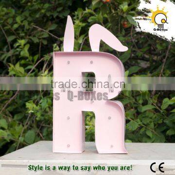 Carnival metal letter lights