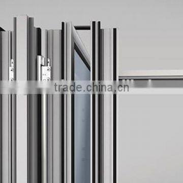 Thermal Break Aluminum Folding Bathtub Shower Glass Door photo-4