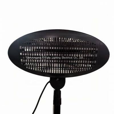 Fast Heating 2KW Electric Patio Heater With Quartz Heating Element photo-2