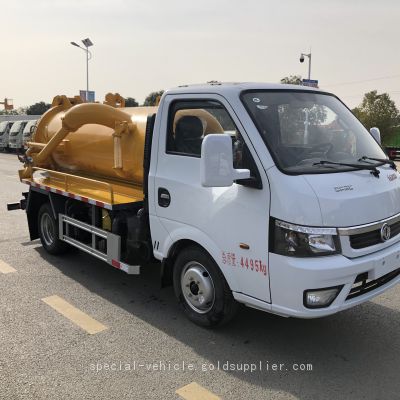 High-Quality Dongfeng Sewage Suction Truck Environmentally Friendly Dongfeng