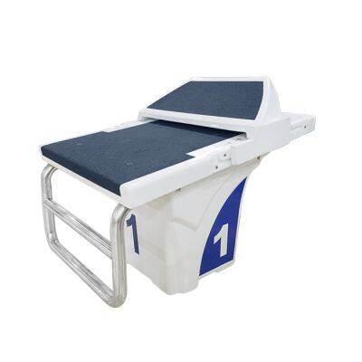 PIKES Pool Competition Platform Standard Starting Block Custom Logo Stainless Steel Pool Platform photo-6