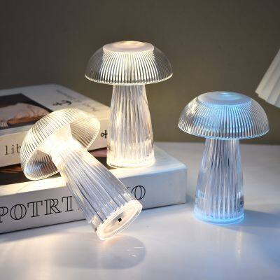 Jellyfish Light Creative Mushroom Light Decorative Ambiance Light Bedside Nightlight