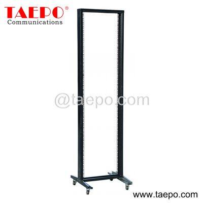 2 post 42U 19 inch server open frame rack from China Manufacture TAEPO