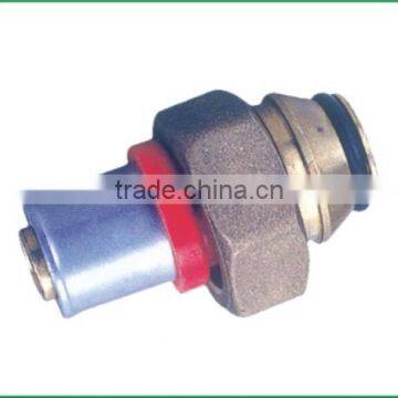 pex-al-pex pipes brass fitting Press fitting union