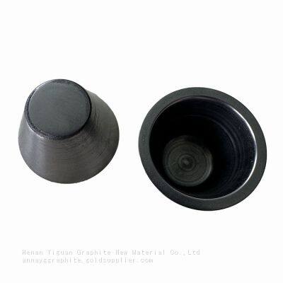 Customized High purity graphite crucibles for matal casting