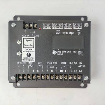 High Quality Diesel Engine Parts Speed Controller S6700H
