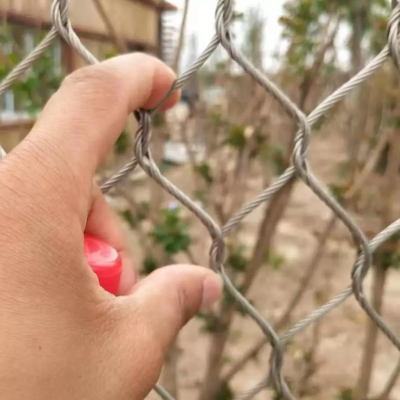 Stainless Steel Rope Mesh for Zoo Fencing Hot Sale in Australia