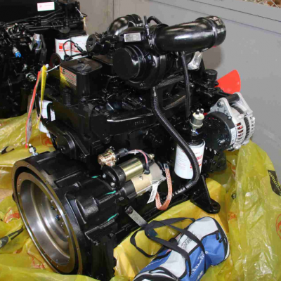 Cumins 4B3.9 Diesel Engine for Export Electric Start Mechanical Engine 4BTA3.9-C130 photo-3