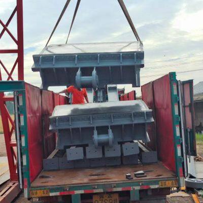 Vietnamese steel sluice gate, cast iron sluice gate, double-leaf gate, river hydraulic engineering, farmland irrigation