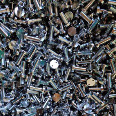 Factory Direct Sales: 304/316 Stainless Steel Pig Nose Bolts (Flat Head/Round Head) for Glass Clamping