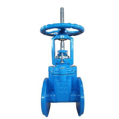 CI DN400 Flanged Gate Valve DIN3352-F4 Ductile Iron GGG40 GGG50 PN10 PN16 photo-2