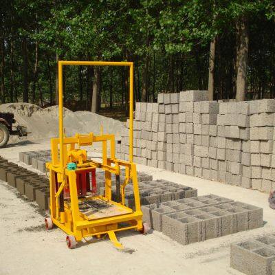 Geringe Investitionen, kleine Standard, unbewegliche Formgebung, leichte Ziegelmaschine, Verzahnender Ziegelformpresse photo-4